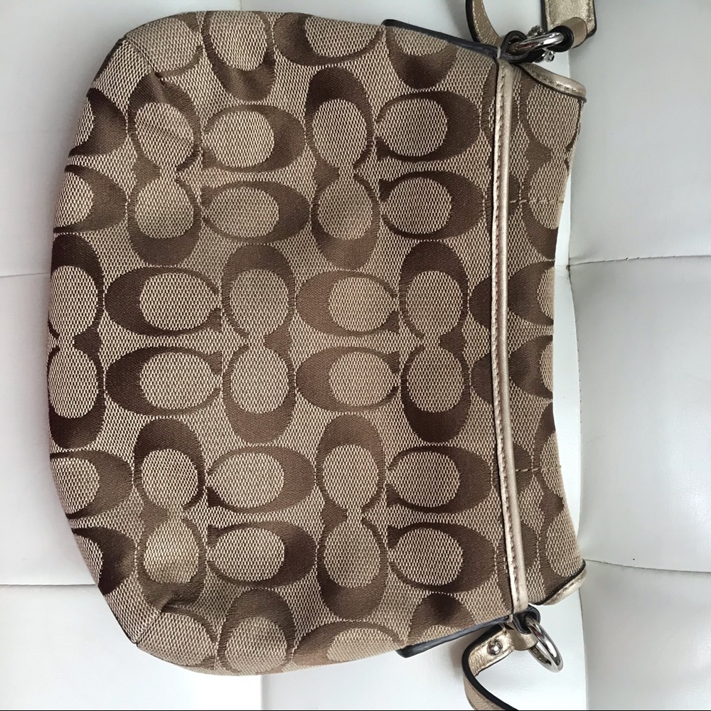 Coach Crossbody With Signature Pattern - image 6